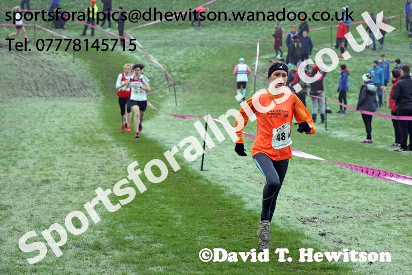 Senior women, Durham Cathedral Cross Country Relays. Photo: David T. Hewitson/Sports for All Pics
